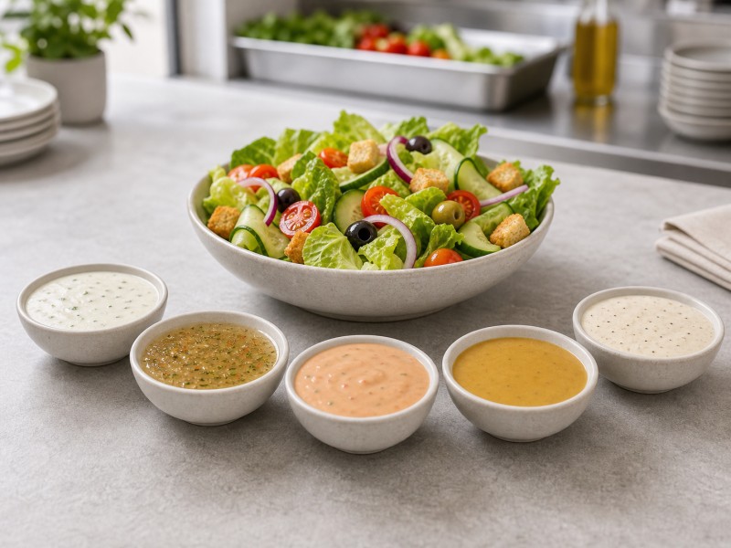 Sốt Salad Hương Vị Các Loại
