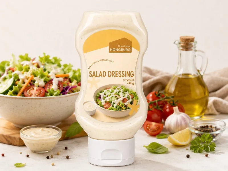 Nước sốt Salad cổ điển với hương vị cân bằng