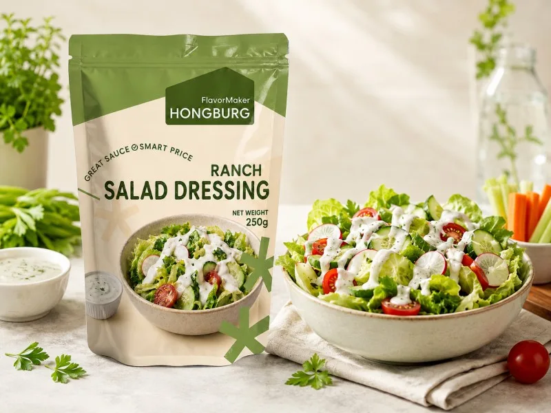 Nước sốt salad trang trại mịn cổ điển
