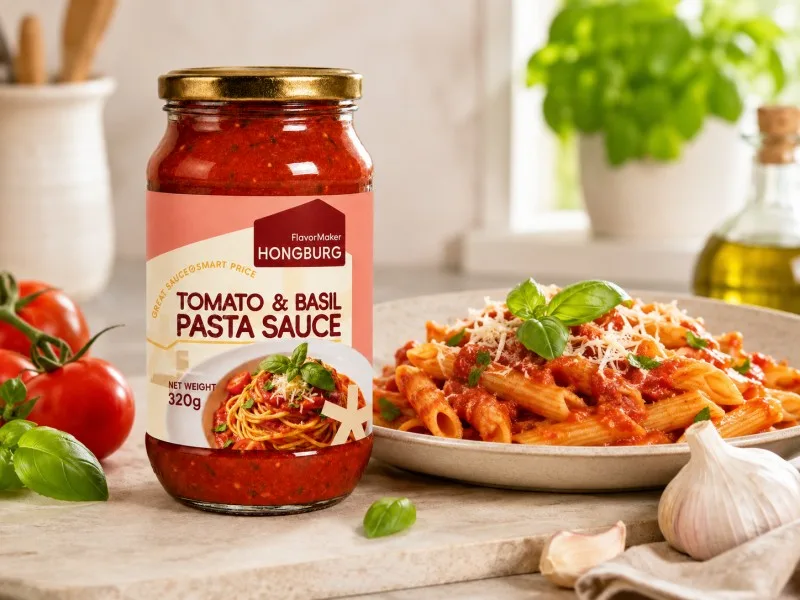 Nước sốt mì ống cà chua Marinara cổ điển cho các món mì ống
