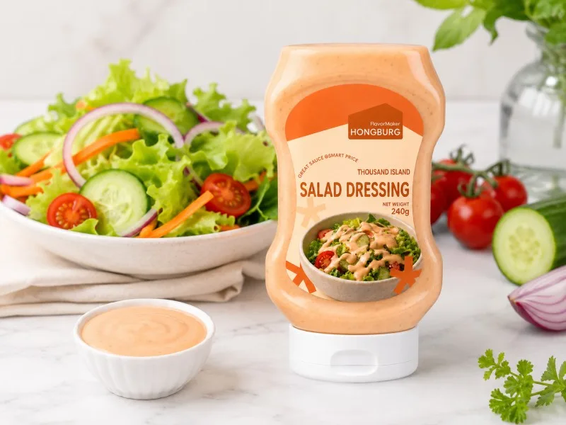 Nước sốt Salad kem thơm của Thousand Island