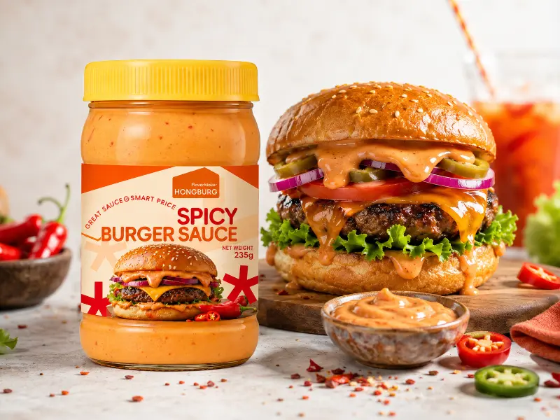 Nước sốt Burger cay đậm đà hương vị