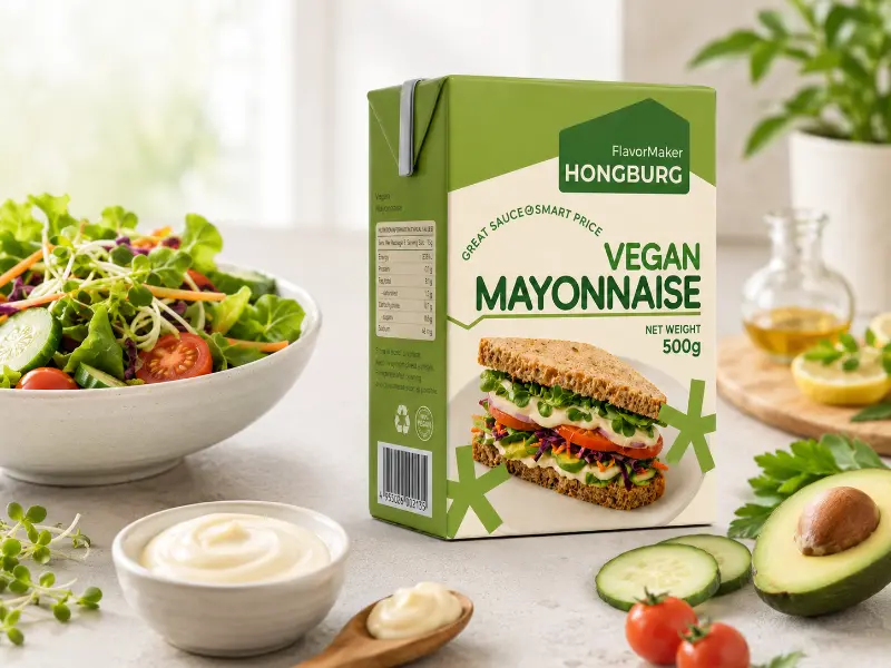 Mayonnaise chay ở Tetra Pak